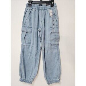 Gap Girls Pants Size Medium Relaxed Thru The Hip And Thigh Blue